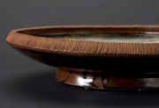 CR 5 - Stoneware Platter – 4” H x 17.25” W | SOLD